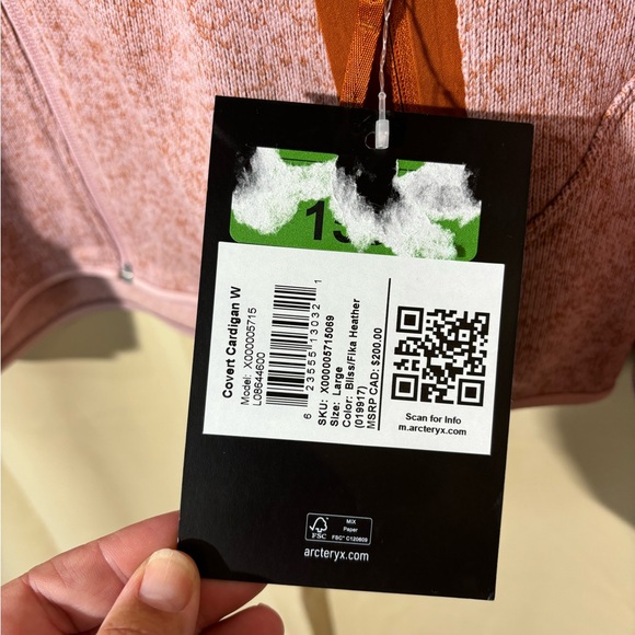 🎉HP🎉🔥NWT Arc’Teryx Covert Cardigan - Picture 4 of 16